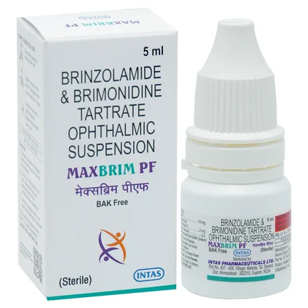 Maxbrim PF Ophthalmic Suspension 5 ml