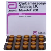 Mazetol 200 Tablet 10's, Pack of 10 TABLETS