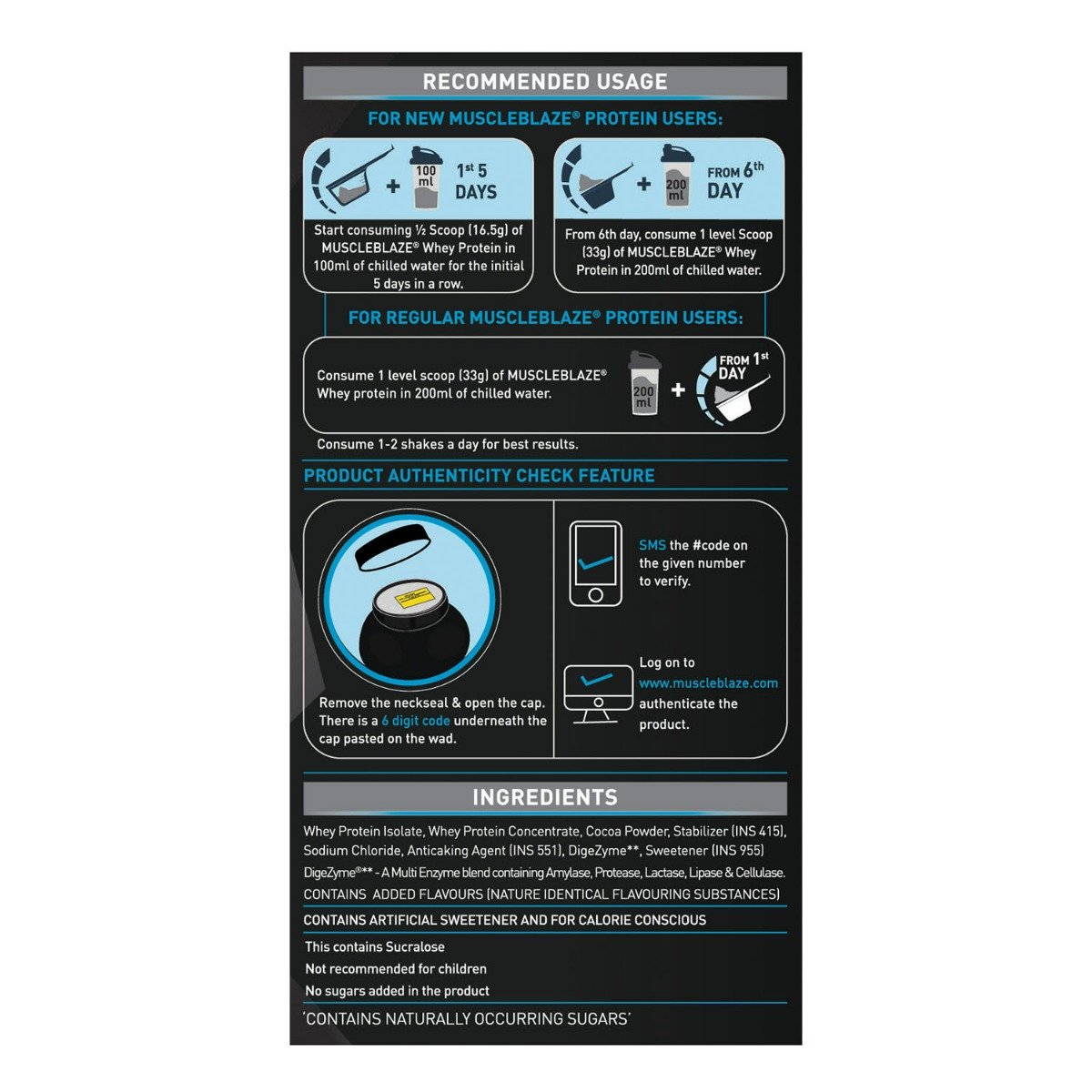 MuscleBlaze Whey Protein Rich Milk Chocolate Flavour Powder, 1 kg, Pack of 1 MuscleBlaze Whey Protein Rich Milk Chocolate Flavour Powder, 1 kg, Pack of 1