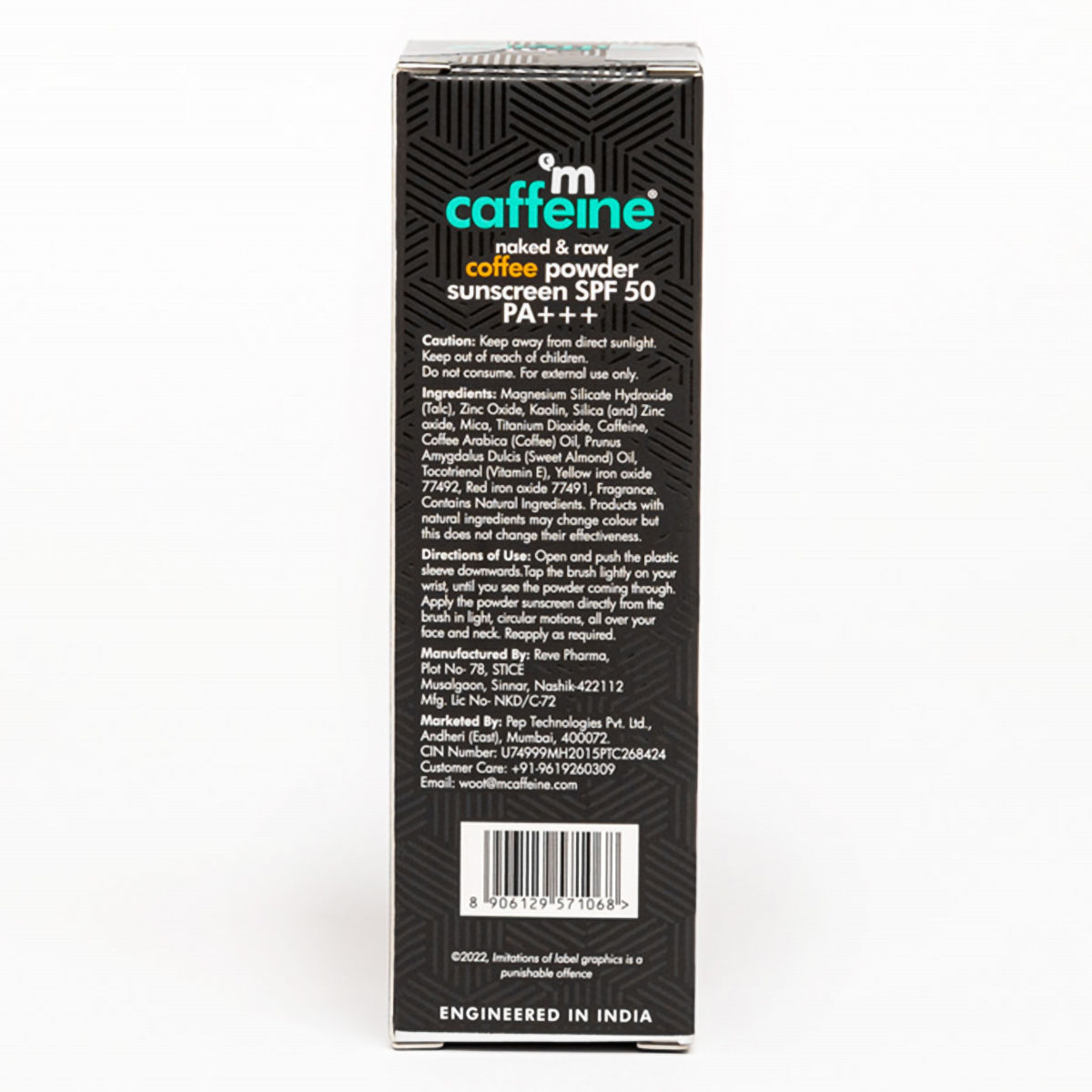 Mcaffeine Coffee Powder SPF 50 PA+++ Sunscreen, 4 gm Price, Uses, Side