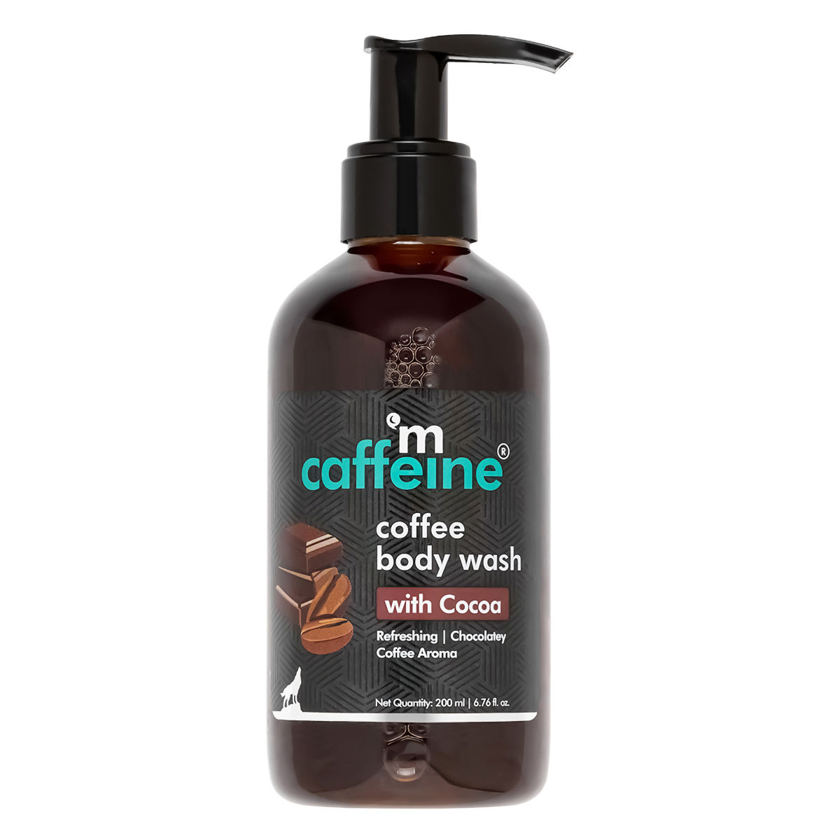Mcaffeine Coffee Body Wash with Cocoa 200 ml Enriched With Cocoa