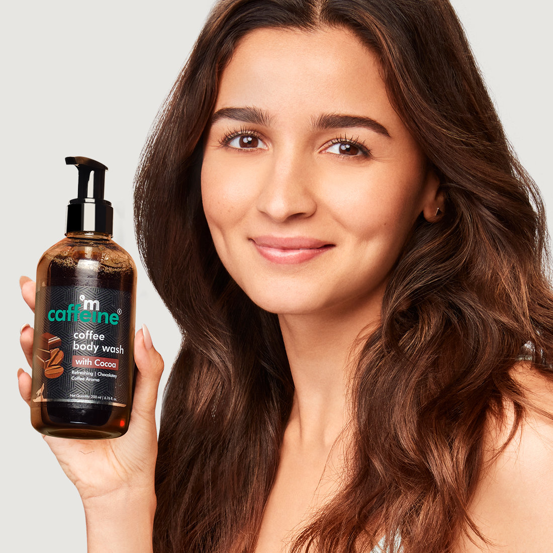 Mcaffeine Coffee Body Wash with Cocoa 200 ml | Enriched With Cocoa, Caffiene, Coffee Extract & Vitamin E | Cleanses, Moisturises, Softens & De-Tans Skin | For Men & Women | For All Skin Type, Pack of 1 Mcaffeine Coffee Body Wash with Cocoa 200 ml | Enriched With Cocoa, Caffiene, Coffee Extract & Vitamin E | Cleanses, Moisturises, Softens & De-Tans Skin | For Men & Women | For All Skin Type, Pack of 1