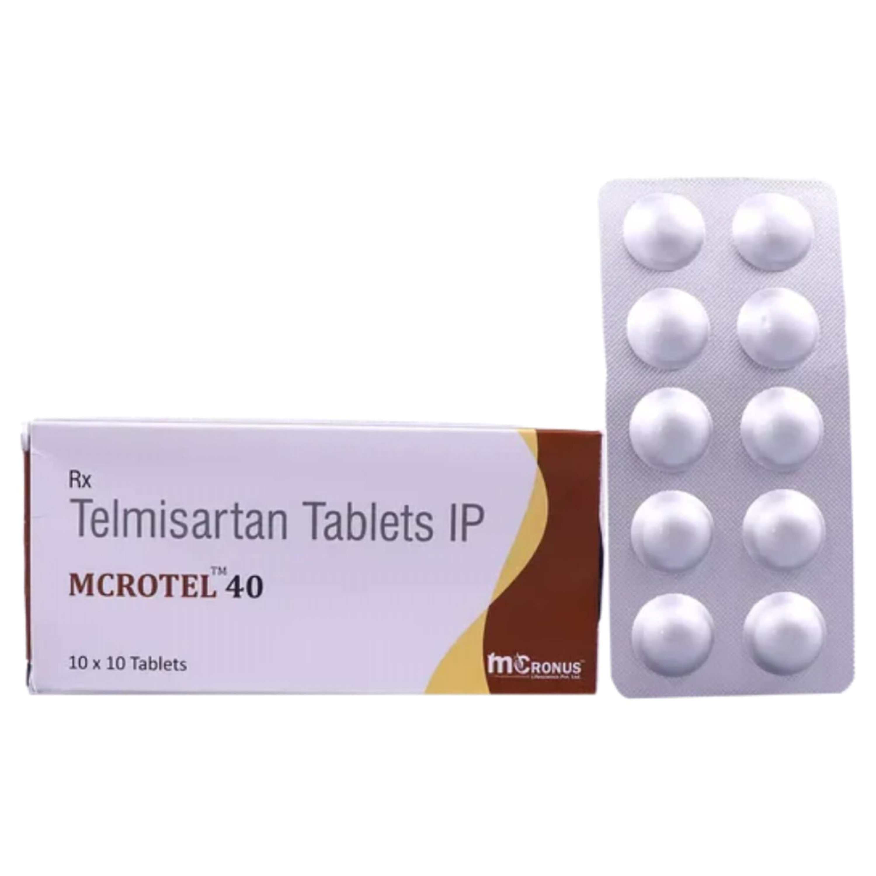 Mcrotel 40 Tablet 10's, Pack of 10 TABLETS Mcrotel 40 Tablet 10's, Pack of 10 TABLETS