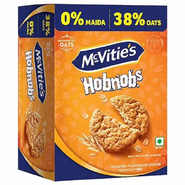 Mc Vities Hobnobs Biscuits, 153.85 gm, Pack of 1