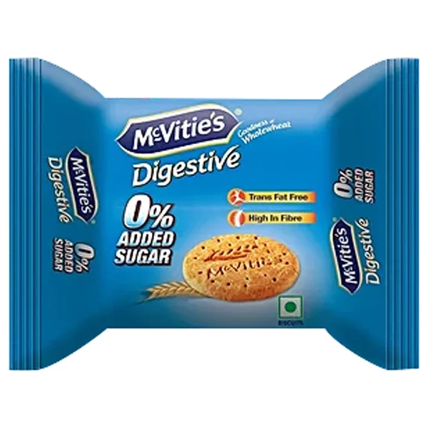 MC Vities Digestive 0% Added Sugar, 75 gm, Pack of 1