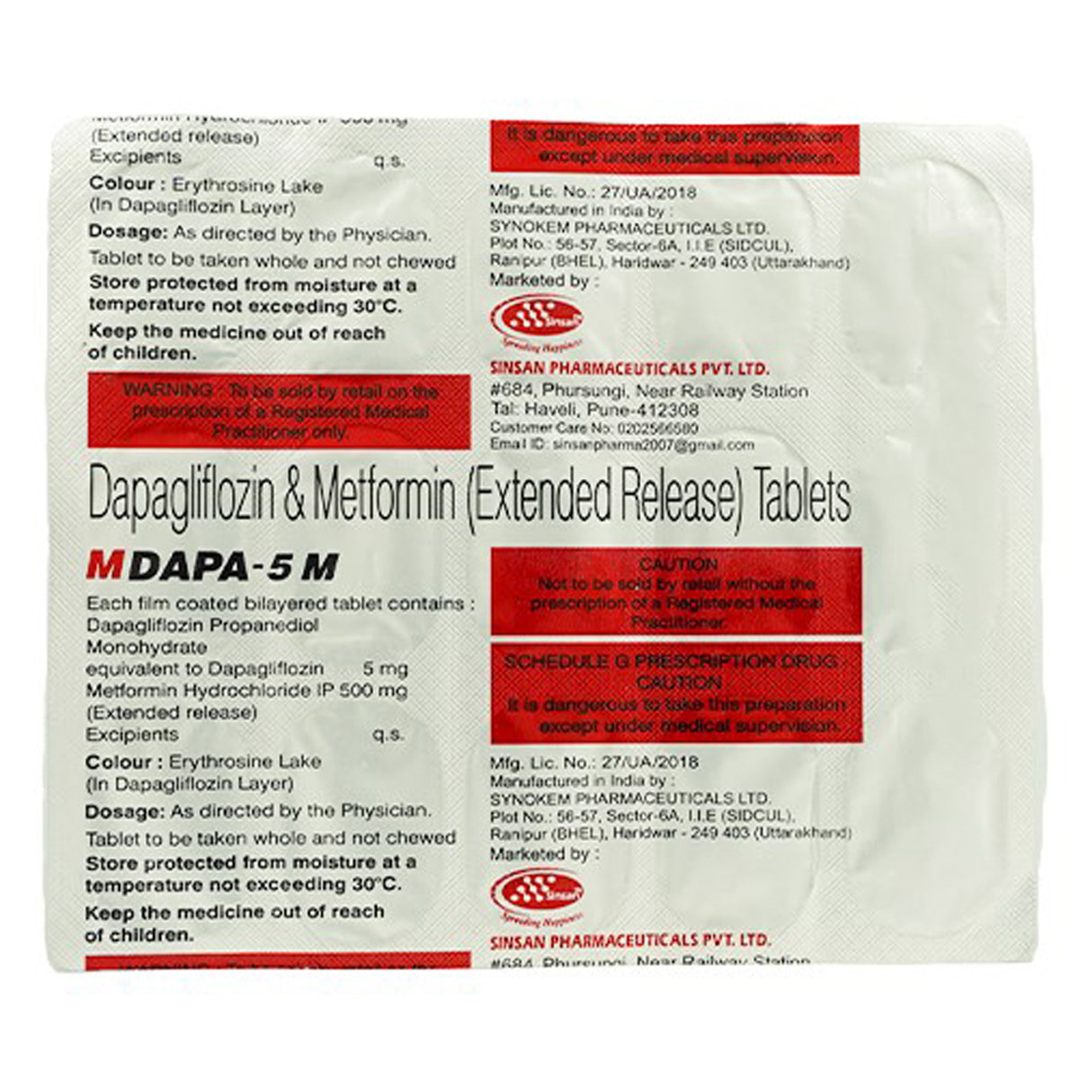 Mdapa 5 Tablet 15's, Pack of 15 TABLETS Mdapa 5 Tablet 15's, Pack of 15 TABLETS