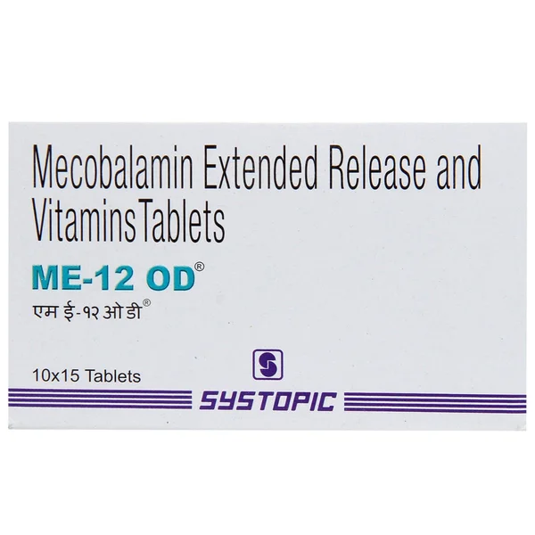 ME-12 OD Tablet 15's, Pack of 15 TabletS