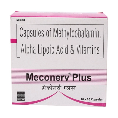 Meconerv Plus Capsule 10's, Pack of 10 CAPSULES