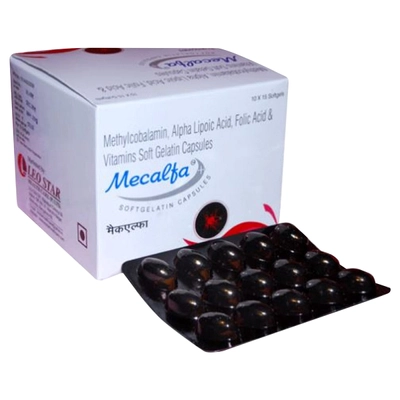 MECALFA TABLET, Pack of 15 CAPSULES