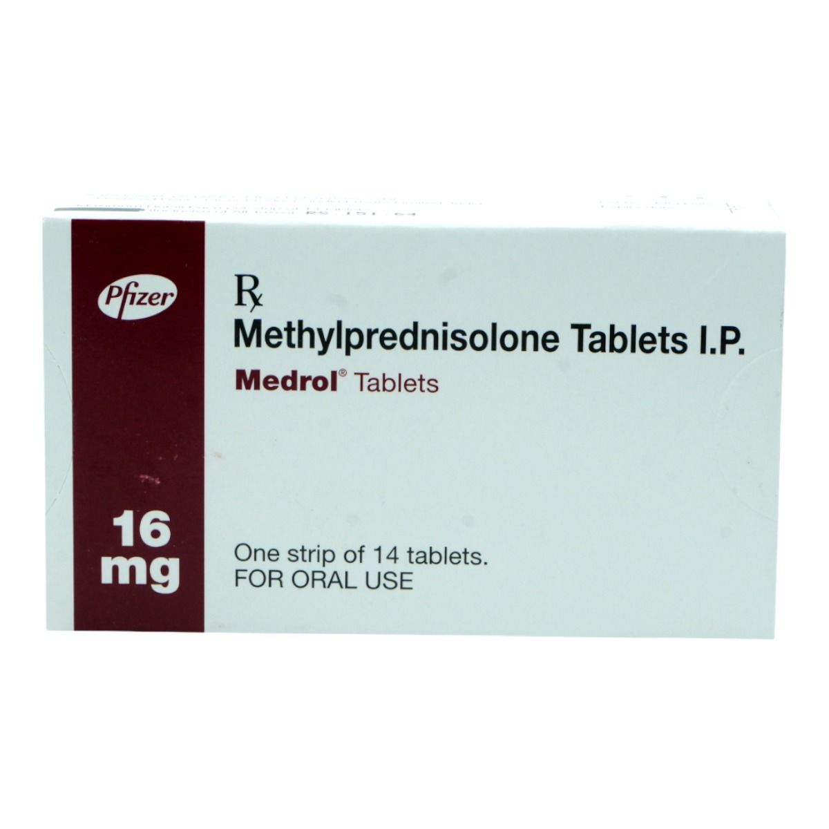 Buy Medrol 16 mg Tablet 14's Online