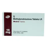 Medrol 16 mg Tablet 14's, Pack of 14 TABLETS