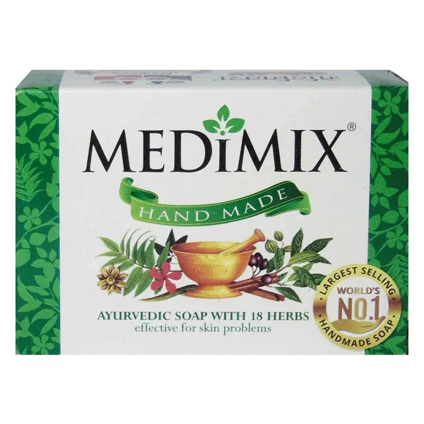 Medimix Ayurvedic Soap 125 gm | With 18 Herbs | Hand Made | Ayurvedic