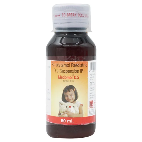Medomol DS Syrup 60 ml, Pack of 1 Syrup