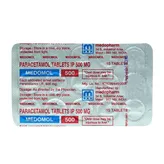 Medomol 500 mg Tablet 15's, Pack of 15 TABLETS