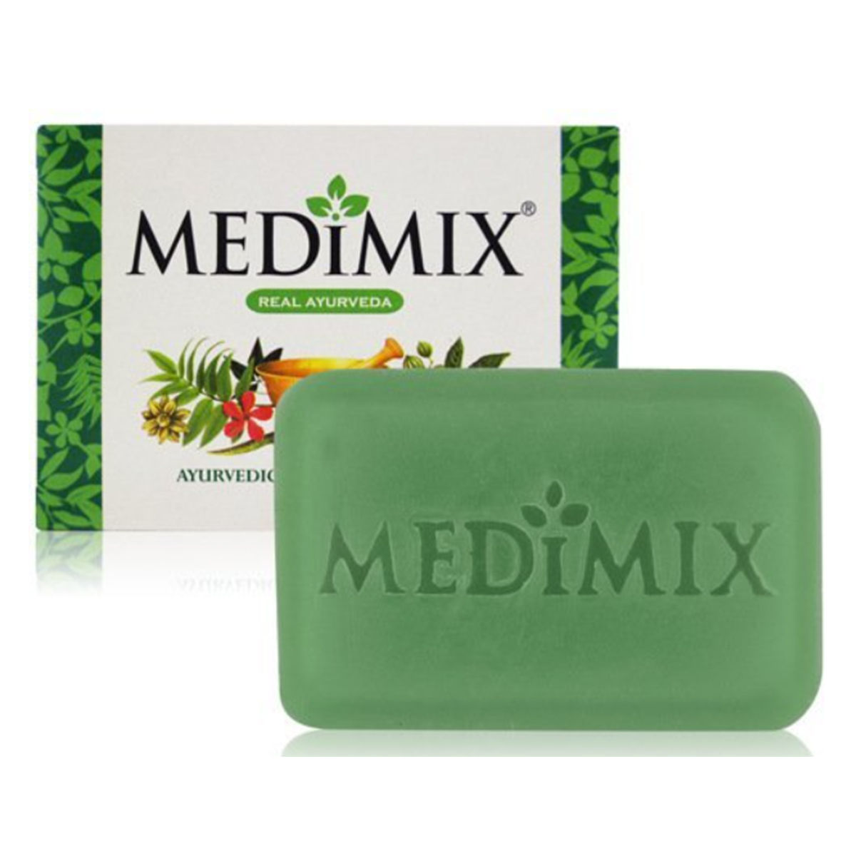 Medimix Ayurvedic Classic 18 Herbs Soap, 125 g (Pack of 8) - Humarabazar