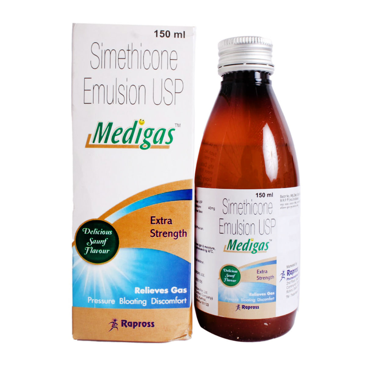 Medigas Emulsion 150 ml Price, Uses, Side Effects, Composition Apollo