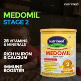 Medomil Infant Formula Stage 2, 400 gm Tin, Pack of 1
