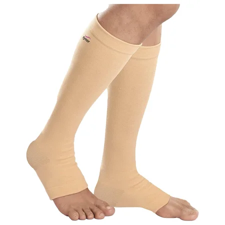 Tynor Medical Compression Stockings Below Knee Medium, 1 Count