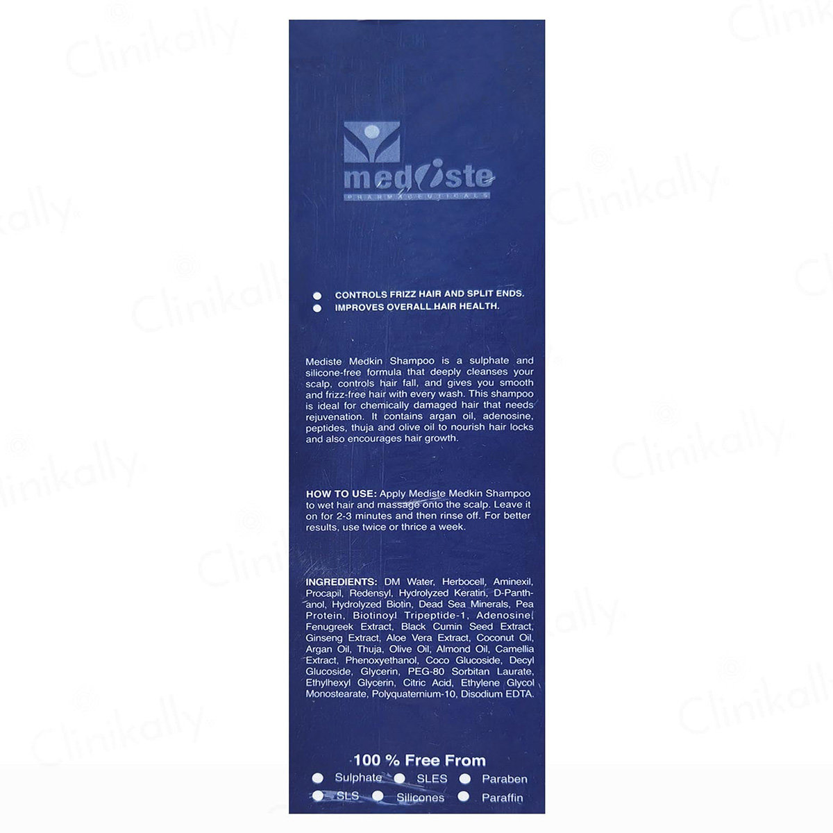 Medkin Hair Fall Control Shampoo 200 ml, Pack of 1 Medkin Hair Fall Control Shampoo 200 ml, Pack of 1