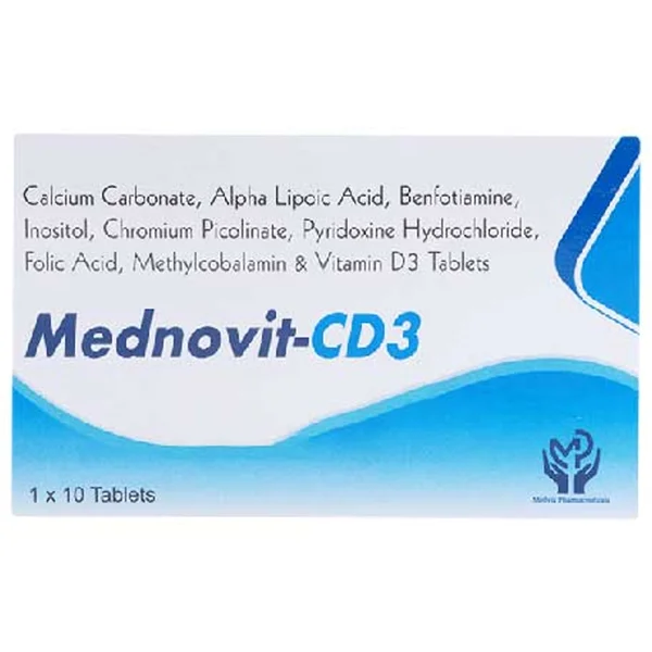 Mednovit-Cd3 Tablet 10's, Pack of 10