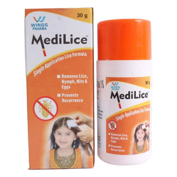 Medilice 1% Cream 30 gm, Pack of 1 CREAM
