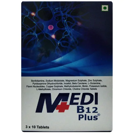 Medi B12 Plus Tablet 10's