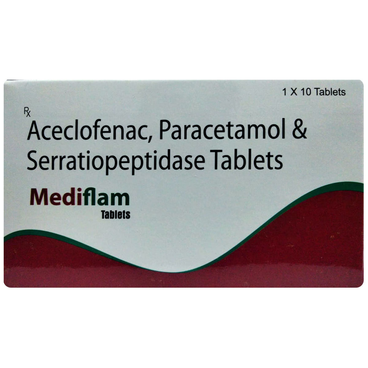 Mediflam Tablet 10's, Pack of 10 TabletS Mediflam Tablet 10's, Pack of 10 TabletS