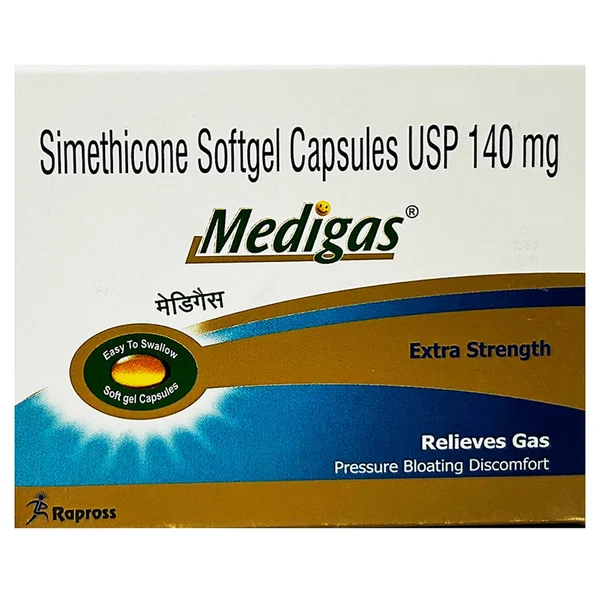 Medigas Softgel Capsule 15's