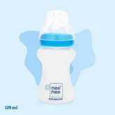 Mee Mee Milk-Safe Feeding Bottle with Anti-Colic Teat, 125 ml, Pack of 1