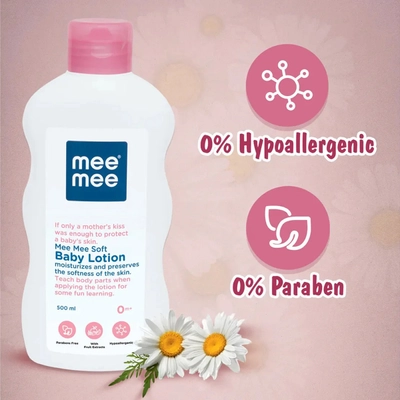 Mee Mee Soft Moisturizing Baby Lotion, 100 ml, Pack of 1