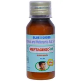 Meftagesic-DS Delicious Mango Flavour Suspension 60 ml, Pack of 1 Suspension