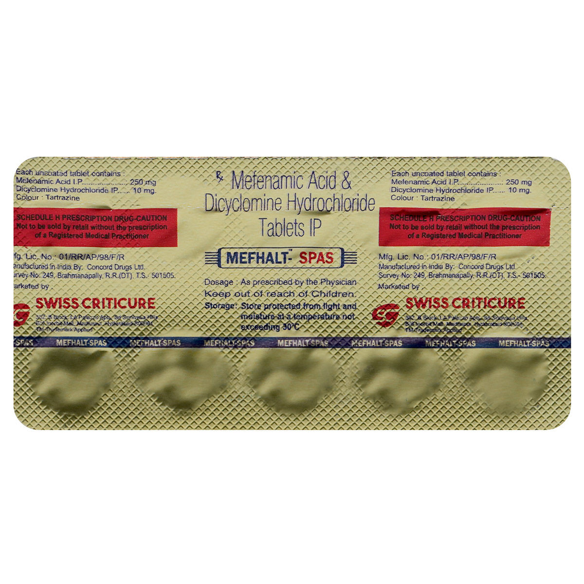 MefhaltSpas Tablet 10's Uses, Side Effects, Price Apollo Pharmacy