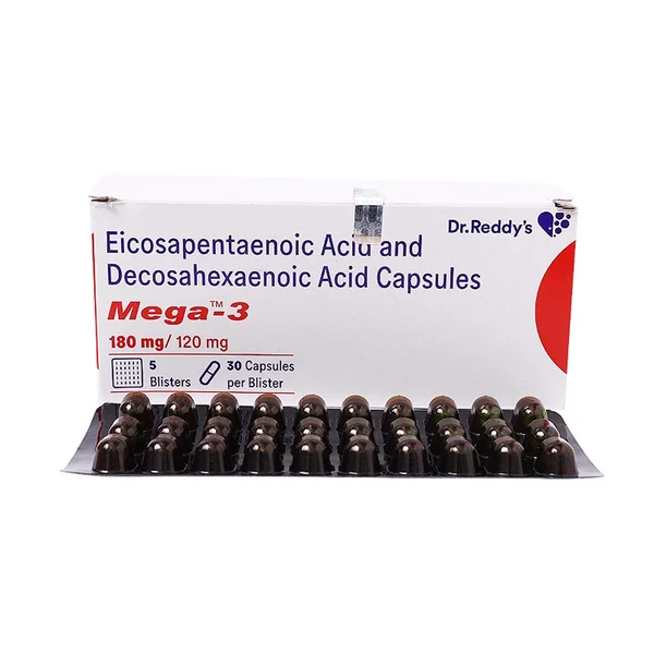 Mega-3 Capsule 30's, Pack of 30 CAPSULES