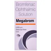 Megabrom Eye Drops 5 ml, Pack of 1 EYE DROPS