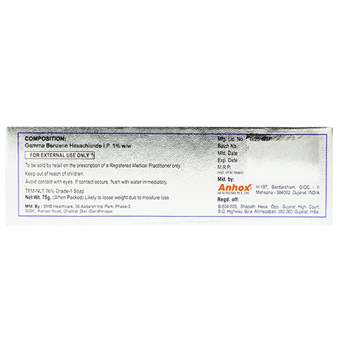 Megascab Soap 75 gm, Pack of 1 SOAP Megascab Soap 75 gm, Pack of 1 SOAP