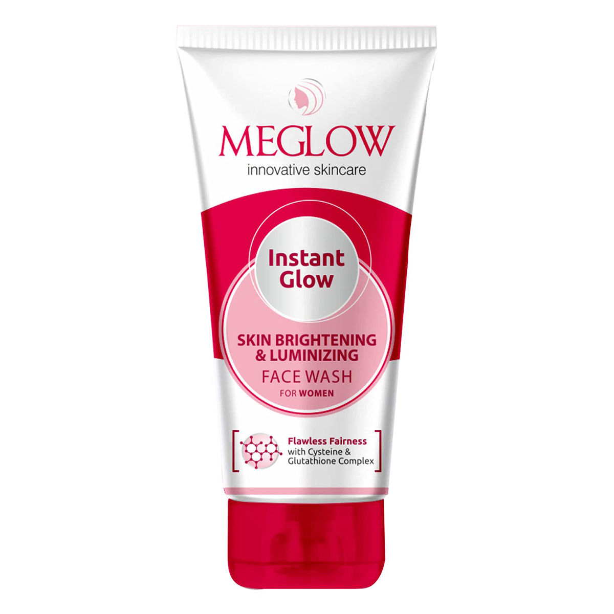 Meglow Instant Glow Skin Brightening & Luminizing Face Wash 70 gm | With Cysteine & Glutathione Complex | Gives Flawless Fairness | Removes Dirt, Pollutants & Tan | For Women | For All Skin Type, Pack of 1 Meglow Instant Glow Skin Brightening & Luminizing Face Wash 70 gm | With Cysteine & Glutathione Complex | Gives Flawless Fairness | Removes Dirt, Pollutants & Tan | For Women | For All Skin Type, Pack of 1