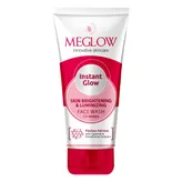 Meglow Instant Glow Skin Brightening &amp; Luminizing Face Wash 70 gm, Pack of 1