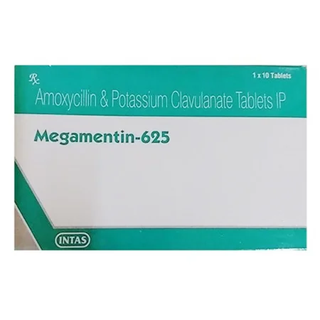 Megamentin-625 Tablet 10's