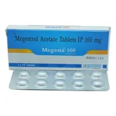 Megesta-160 Tablet 10's, Pack of 10 TabletS
