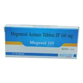 Megesta-160 Tablet 10's, Pack of 10 TabletS