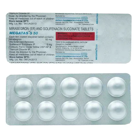 Megatas-S 50 Tablet 10's