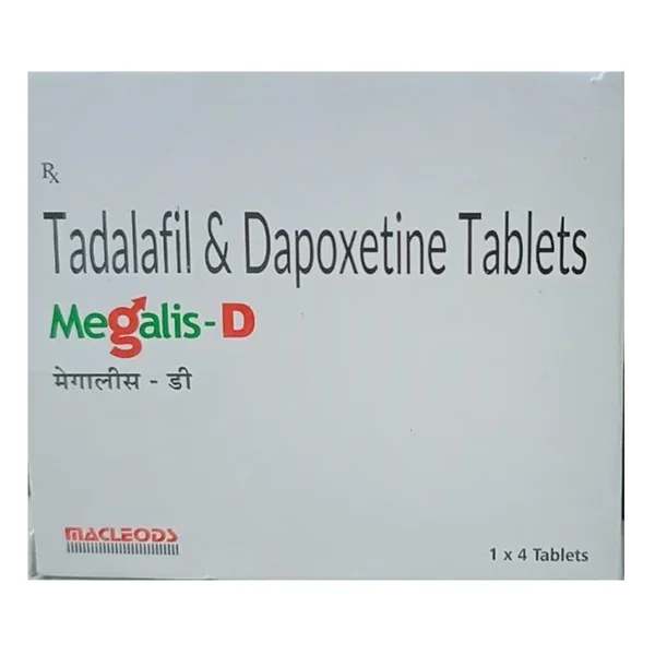 Megalis-D 10/30 Tablet 4's, Pack of 4