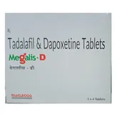 Megalis-D 10/30 Tablet 4's, Pack of 4 TABLETS