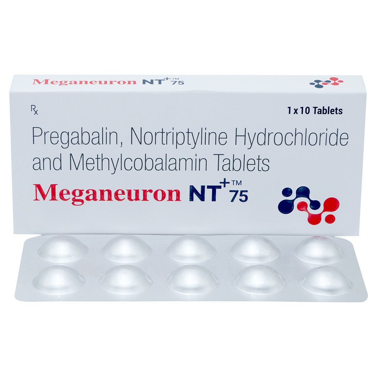 Meganeuron NT+ 75 Tablet 10's, Pack of 10 TabletS Meganeuron NT+ 75 Tablet 10's, Pack of 10 TabletS
