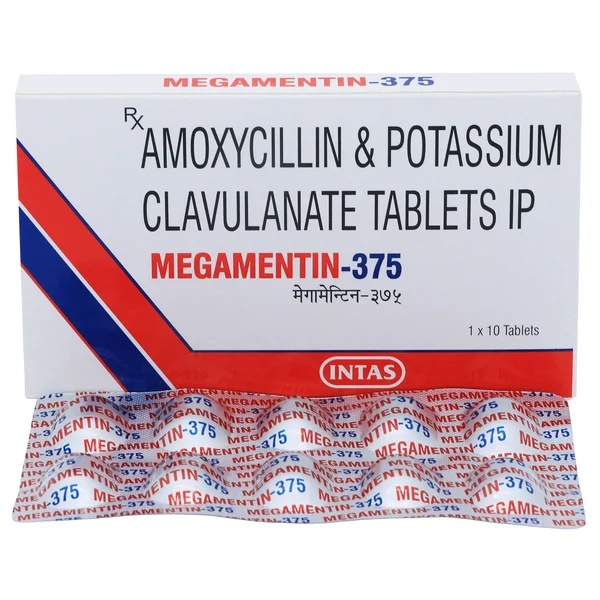Megamentin-375 Tablet 10's