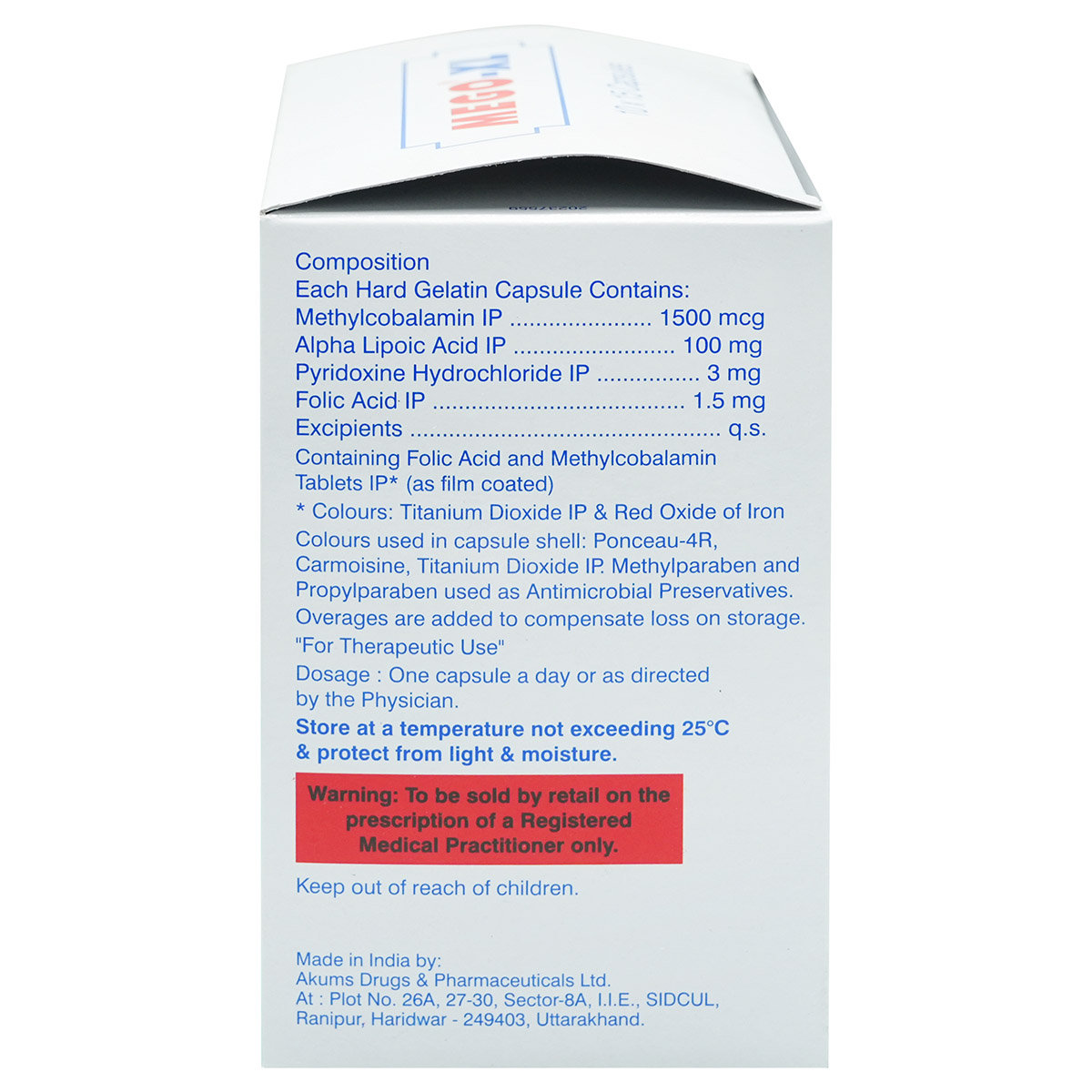 Mego-XL Capsule 15's, Pack of 15 Mego-XL Capsule 15's, Pack of 15