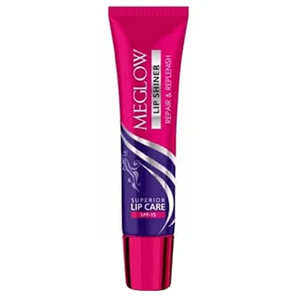 Meglow Lip Shiner SPF-15 Lip Care, 15 gm, Pack of 1