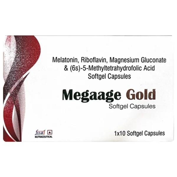 Megaage Gold Softgel Capsule 10's