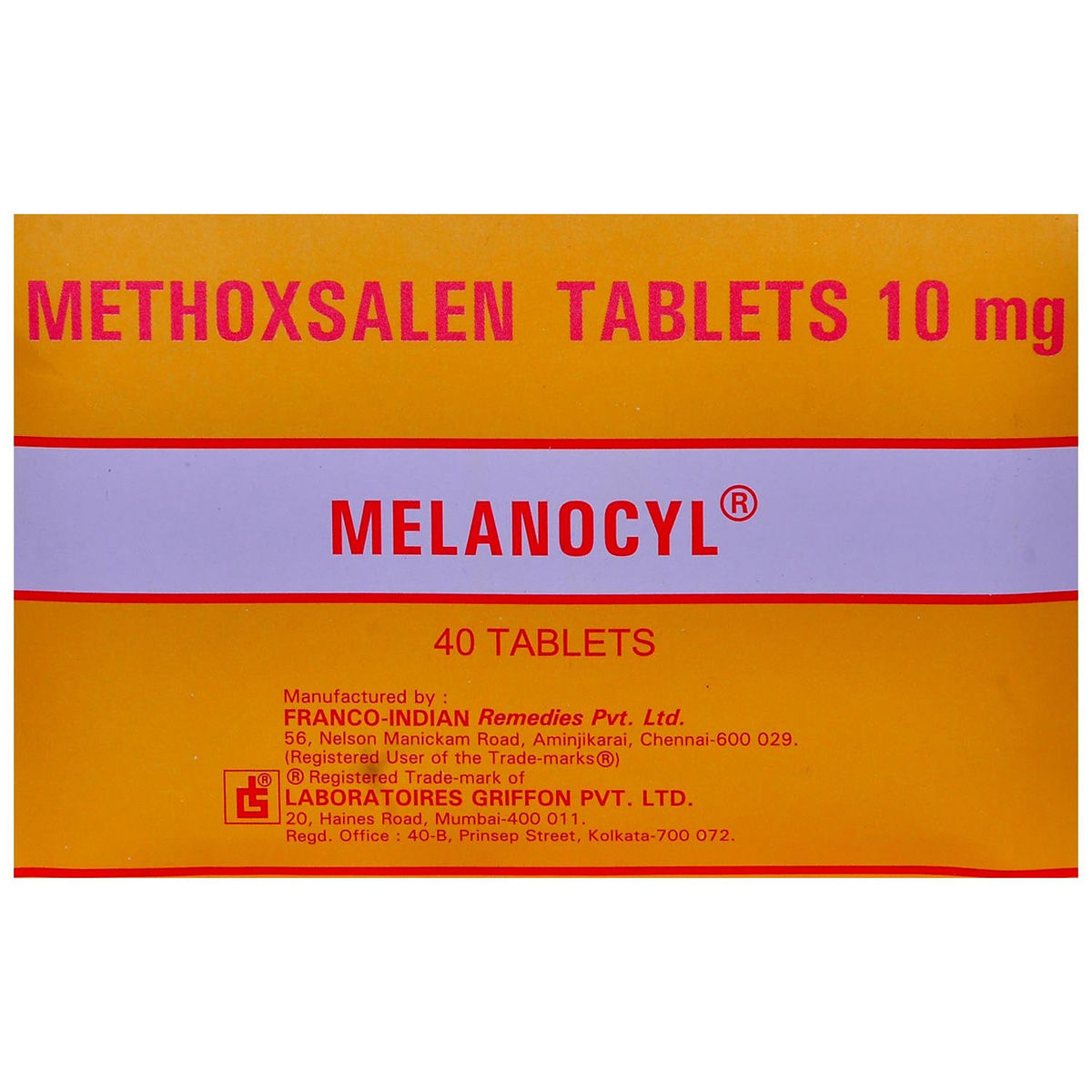 Buy Melanocyl Tablet 40's Online
