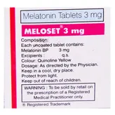 Meloset Tablet 10's, Pack of 10 TABLETS